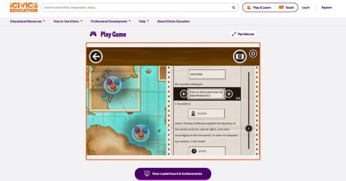 Investigation Declaration link filling out section.