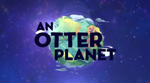 Title screen for An Otter Planet.